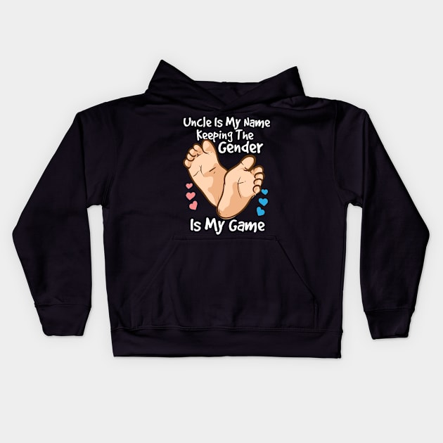 Keeping The Gender Is My Game Kids Hoodie by maxcode